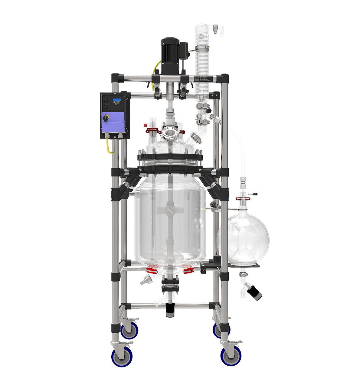 Front view of HS Martin Reactor System